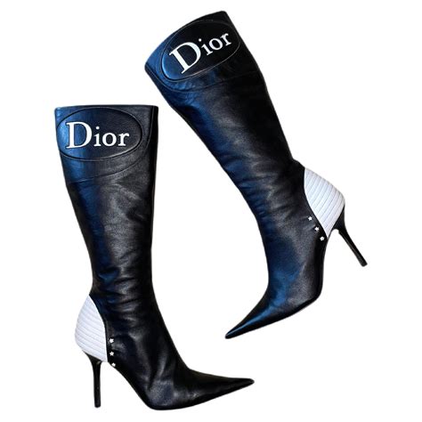 dior knee boots daya